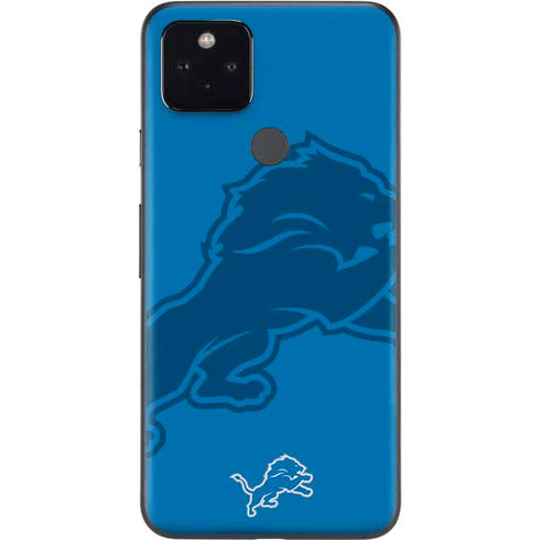 NFL Detroit Lions Double Vision Google Pixel 5a Skin